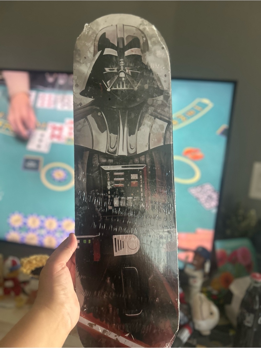 Darth Vader mini Skateboard Deck decor new in wrapper